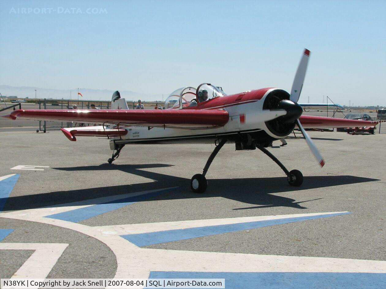 N38YK, 1987 Yakovlev Yak-55M C/N 870203, Yak Attack at the Hiller Aviation Museum