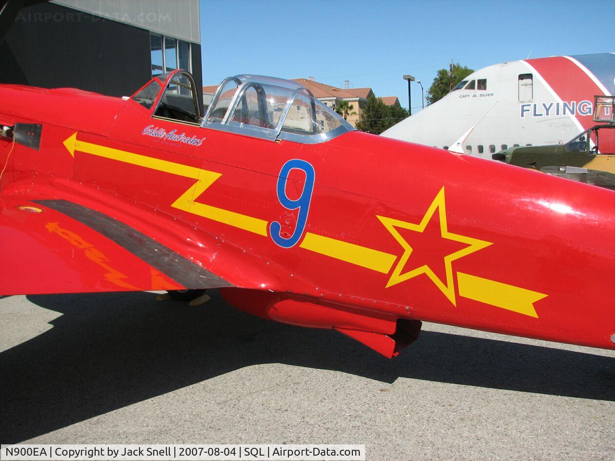 N900EA, 1996 Yakovlev Yak-9U-M C/N 0470401, Yak Attack at the Hiller Aviation Museum