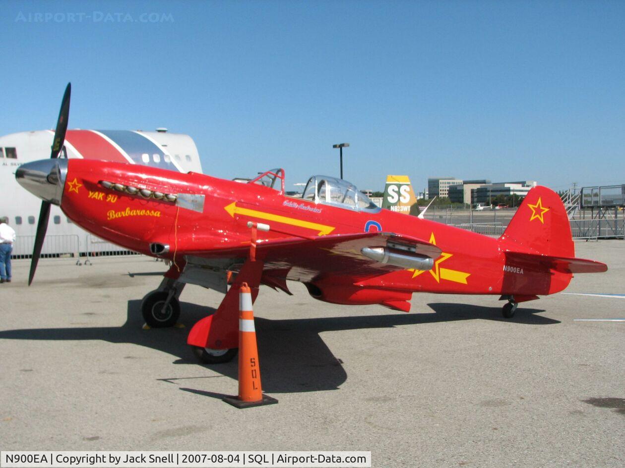 N900EA, 1996 Yakovlev Yak-9U-M C/N 0470401, Yak Attack at the Hiller Aviation Museum