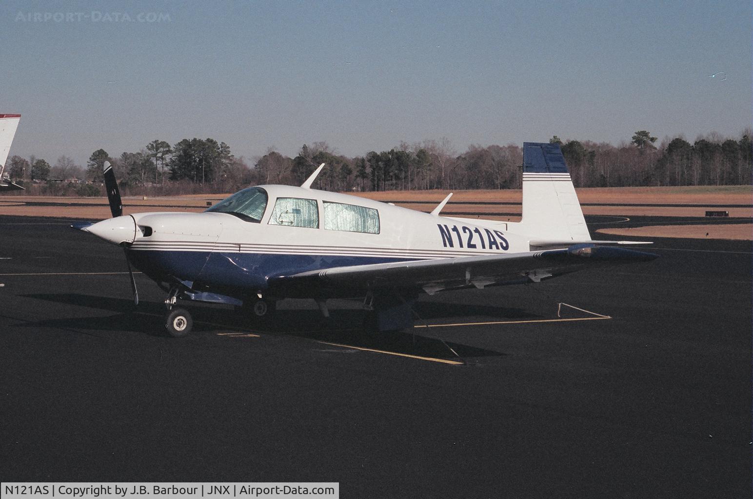 N121AS, 1981 Mooney M20J 201 C/N 24-1079, Clean