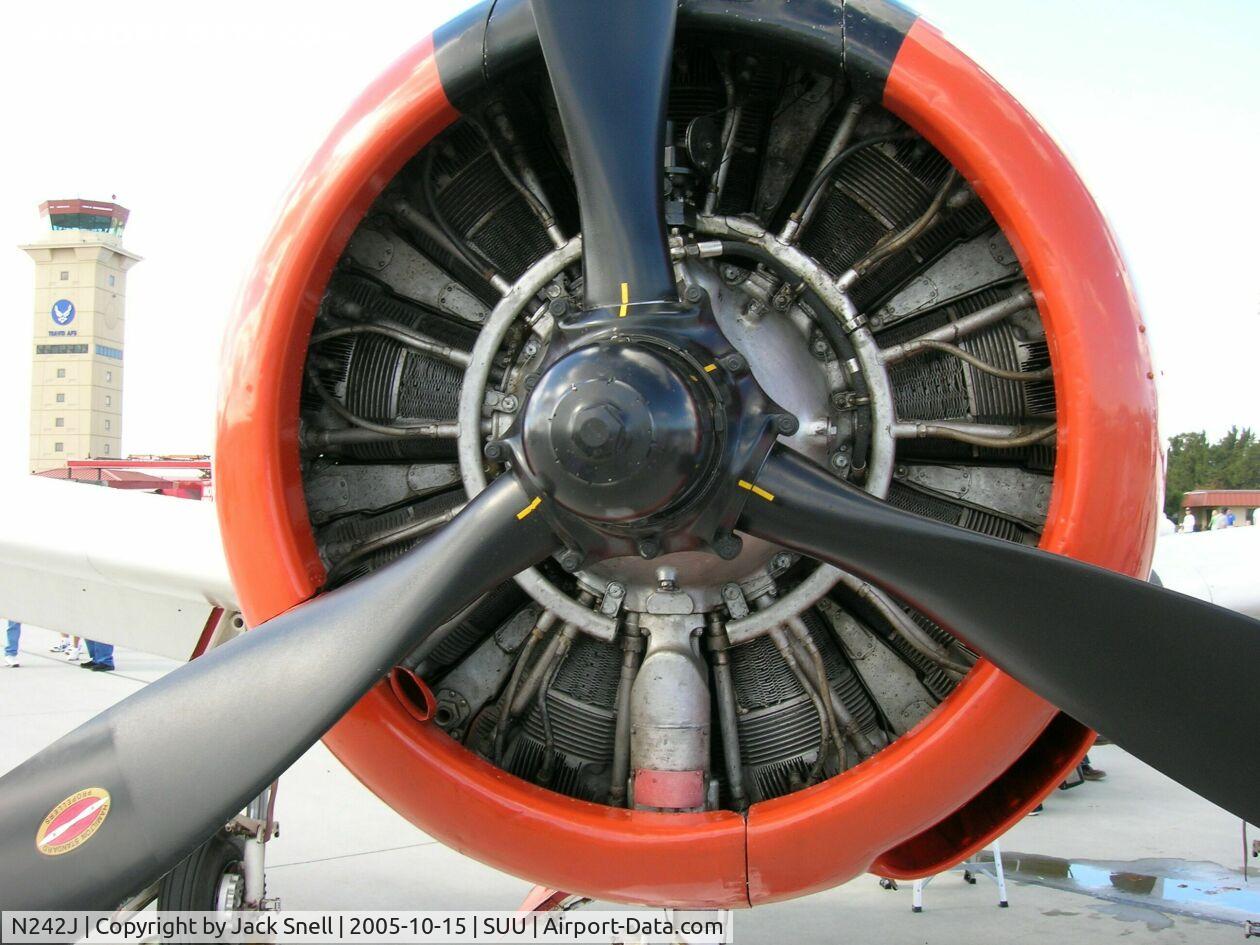 N242J, 1952 North American T-28B Trojan C/N 200-313 (138242), Taken at the 2005 TFB Air Expoe