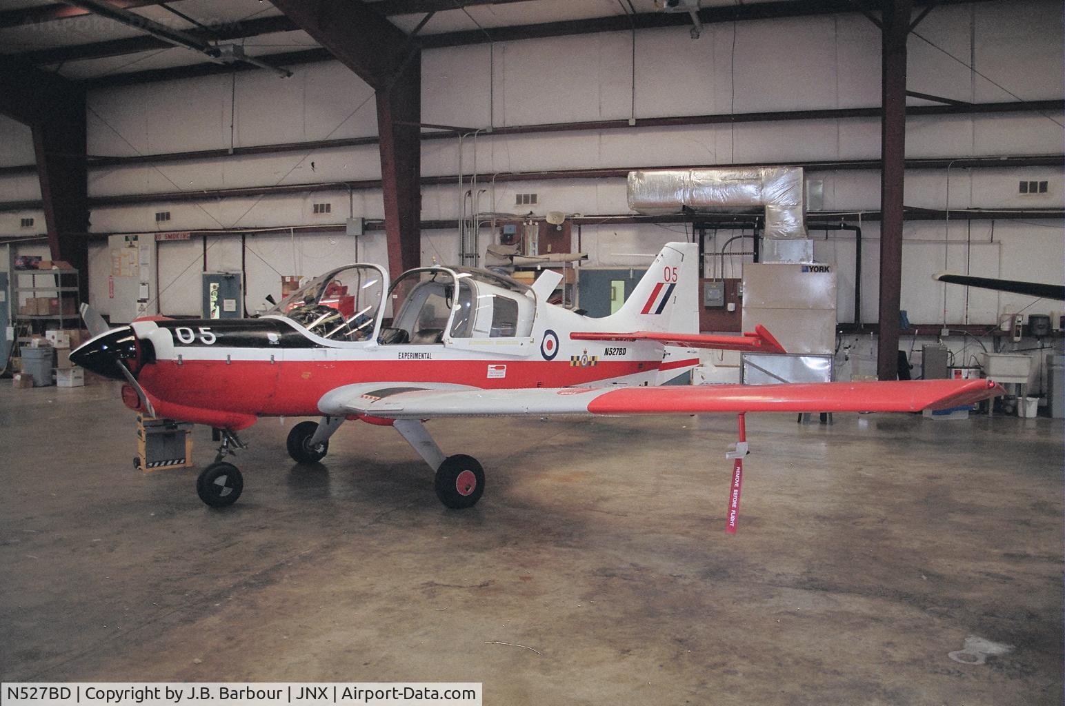 N527BD, 1973 Scottish Aviation Bulldog T.1 C/N BH120/213, Clean- Thanks Sparkchasers