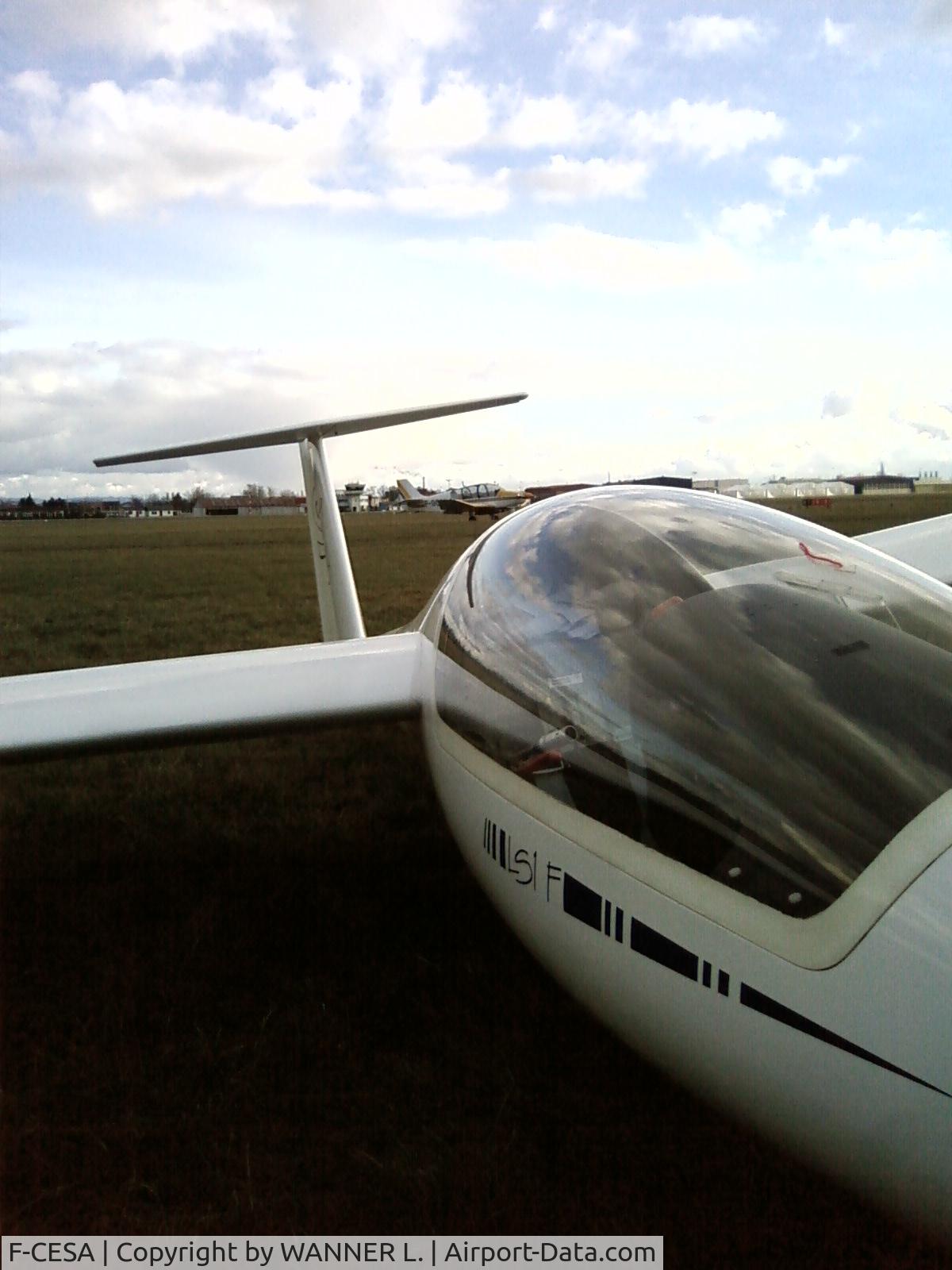 F-CESA, Rolladen-Schneider LS-1f C/N 469, The F-CESA from colmar