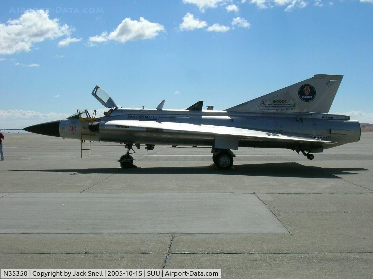 N35350, 1964 Saab J-35D Draken C/N 35-350, Taken at the 2005 TFB Air Expoe