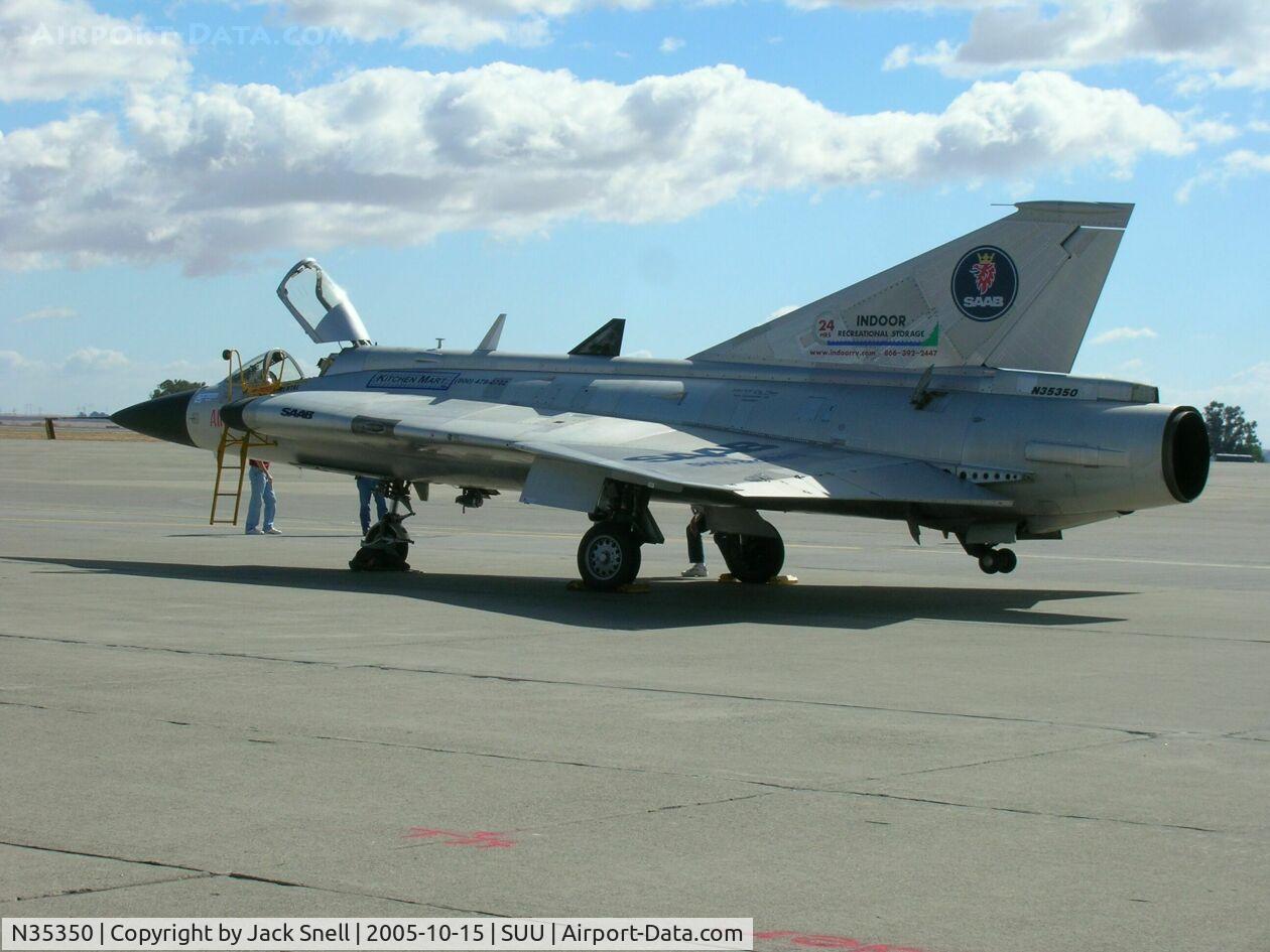 N35350, 1964 Saab J-35D Draken C/N 35-350, Taken at the 2005 TFB Air Expoe