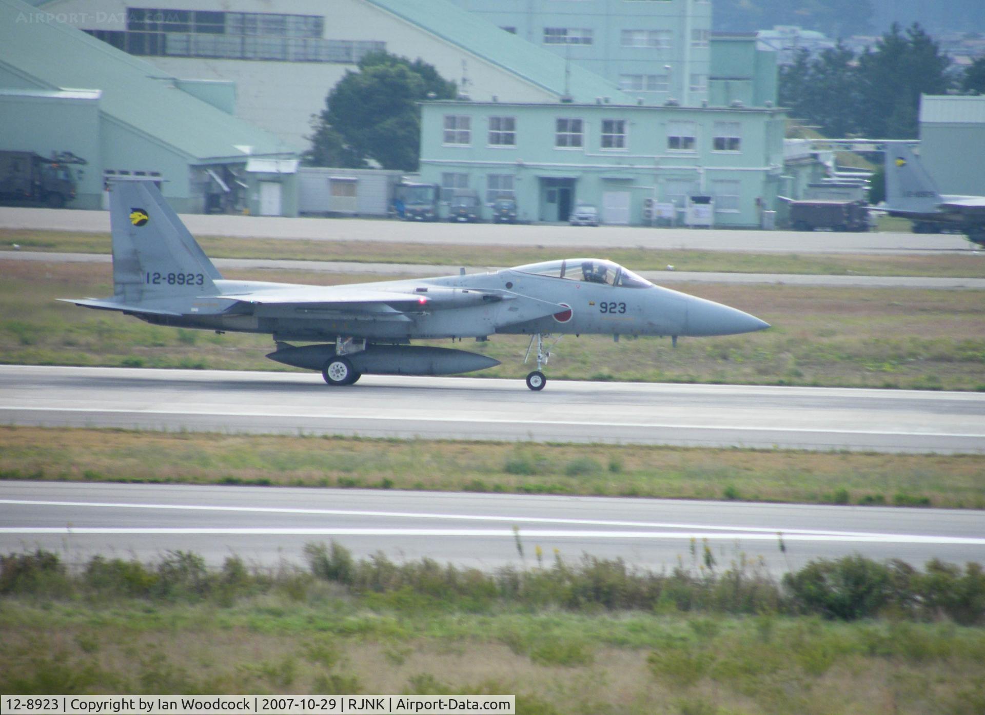 12-8923, McDonnell Douglas F-15J Eagle C/N 123, F-15J/Komatsu