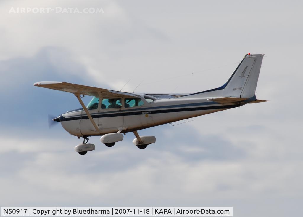 N50917, 1980 Cessna 172P C/N 17274233, Approach to 17L