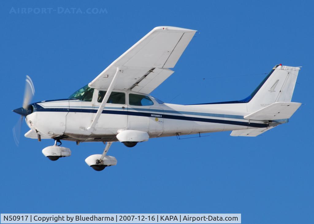 N50917, 1980 Cessna 172P C/N 17274233, Approach to 17L