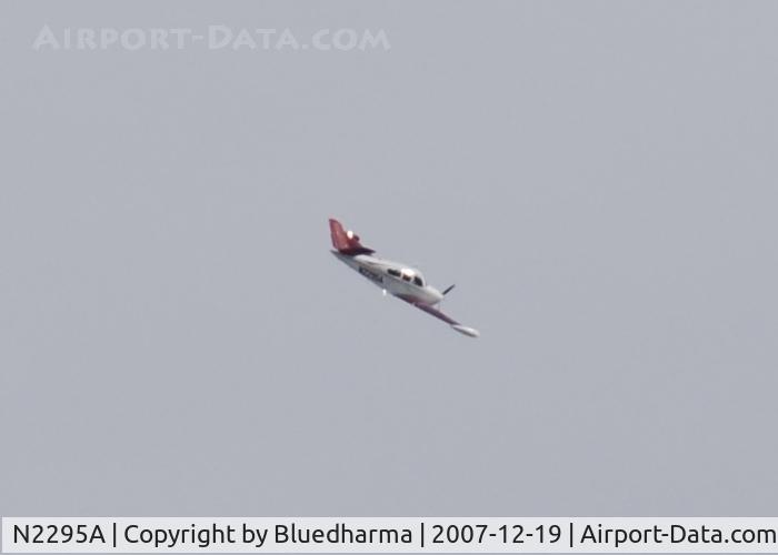 N2295A, 1969 Beech V35A Bonanza C/N D-9039, Flying a circle over Columbine High School.