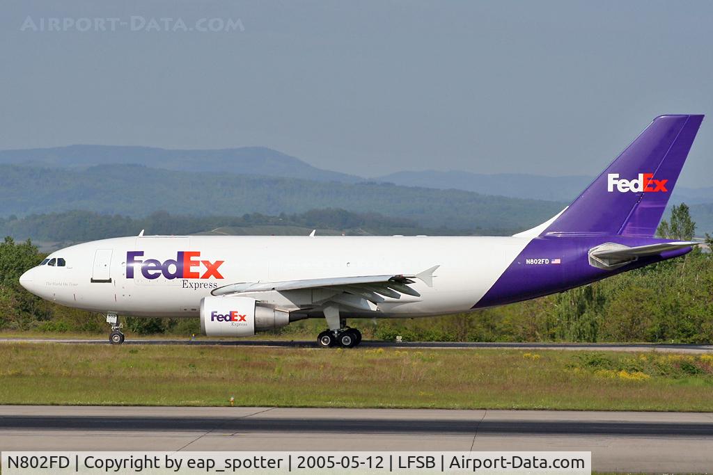 N802FD, 1990 Airbus A310-324/F C/N 542, taxi on bravo