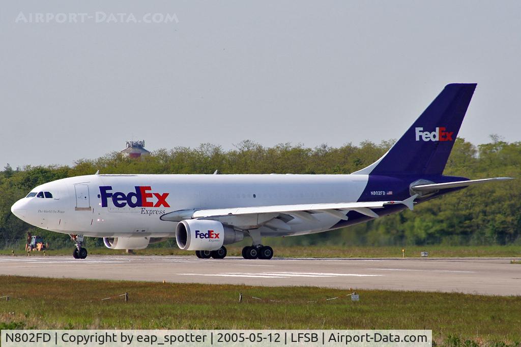 N802FD, 1990 Airbus A310-324/F C/N 542, lining up