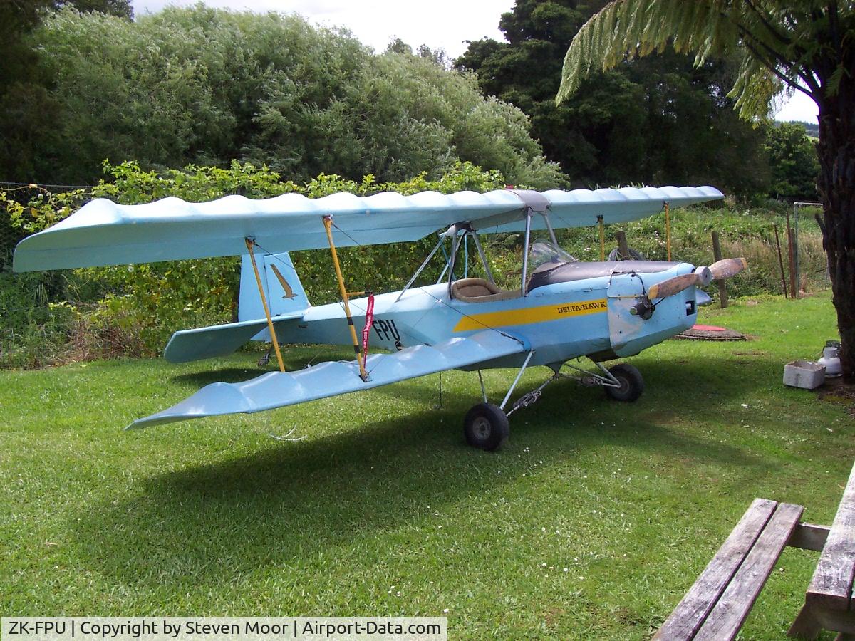 ZK-FPU, 1985 Aircraft Specialties Hovey Delta Hawk C/N 178, Now residing in Kaikohe Northland NewZealand