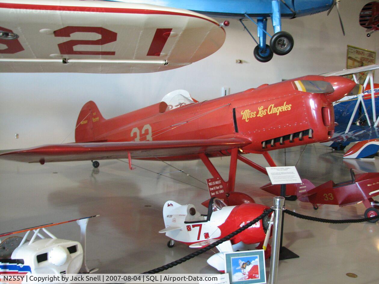 N255Y, 1972 Brown B-2 Racer Replica C/N T-2, Taken at the Hiller Aviation Museum