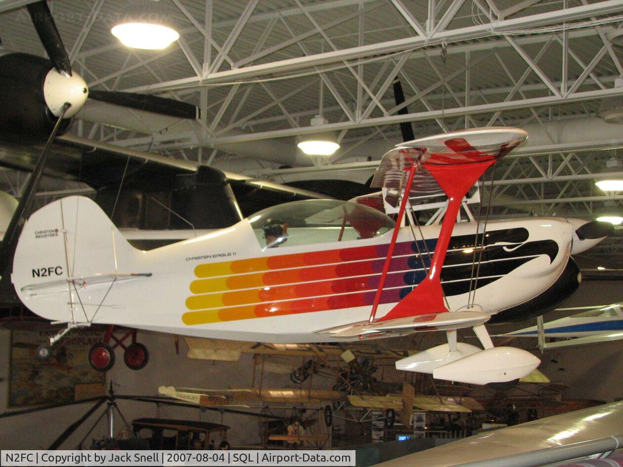 N2FC, 1977 Christen Eagle II C/N 0001 (N80CE), Taken at the Hiller Aviation Museum