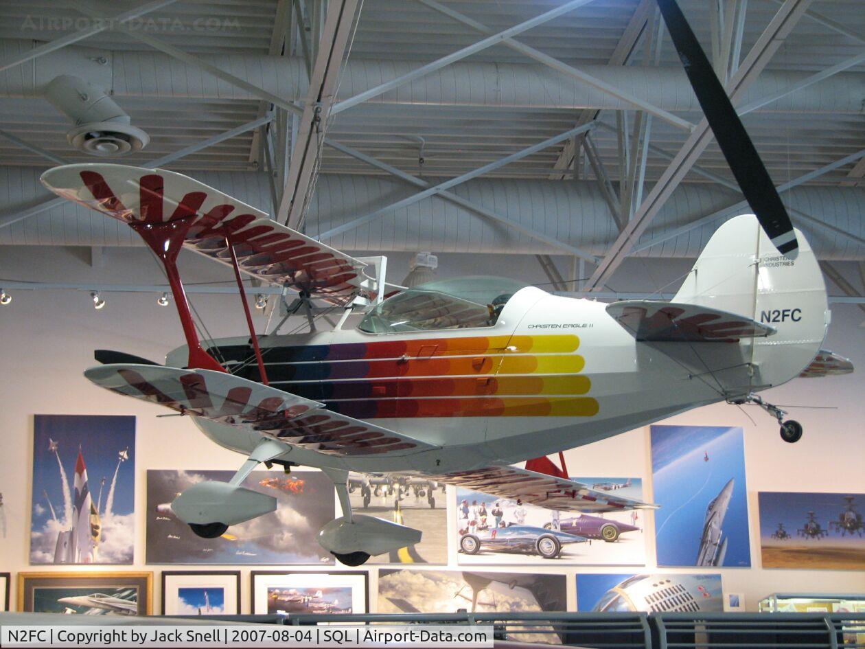 N2FC, 1977 Christen Eagle II C/N 0001 (N80CE), Taken at the Hiller Aviation Museum