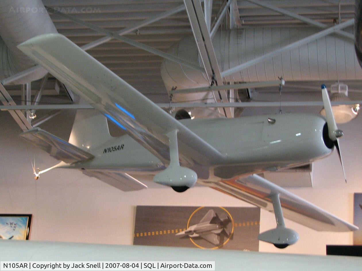 N105AR, 1991 Arnold Michael S AR-5 C/N X1, Taken at the Hiller Aviation Museum