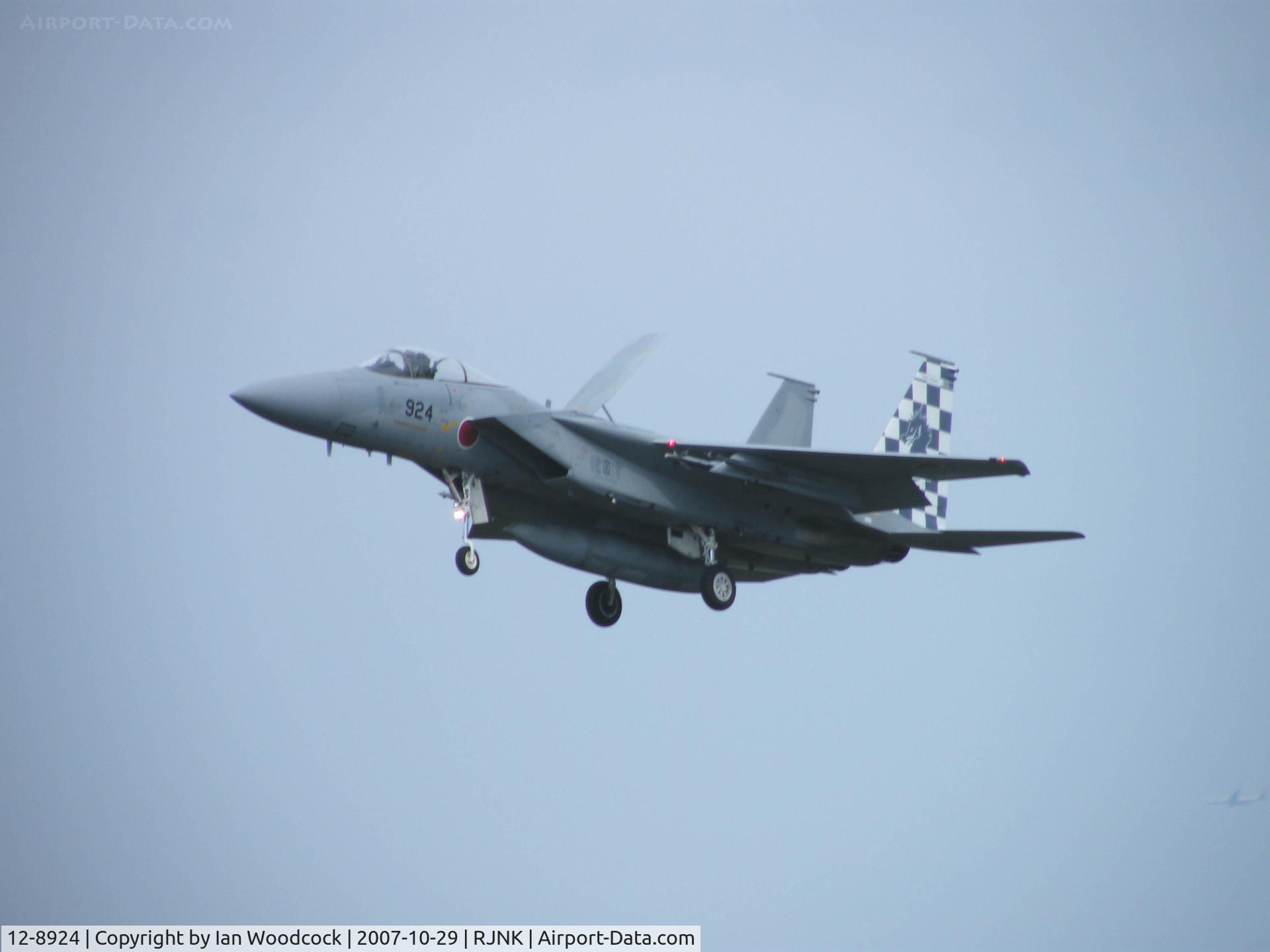 12-8924, McDonnell Douglas F-15J Eagle C/N 124, F-15J/Komatsu