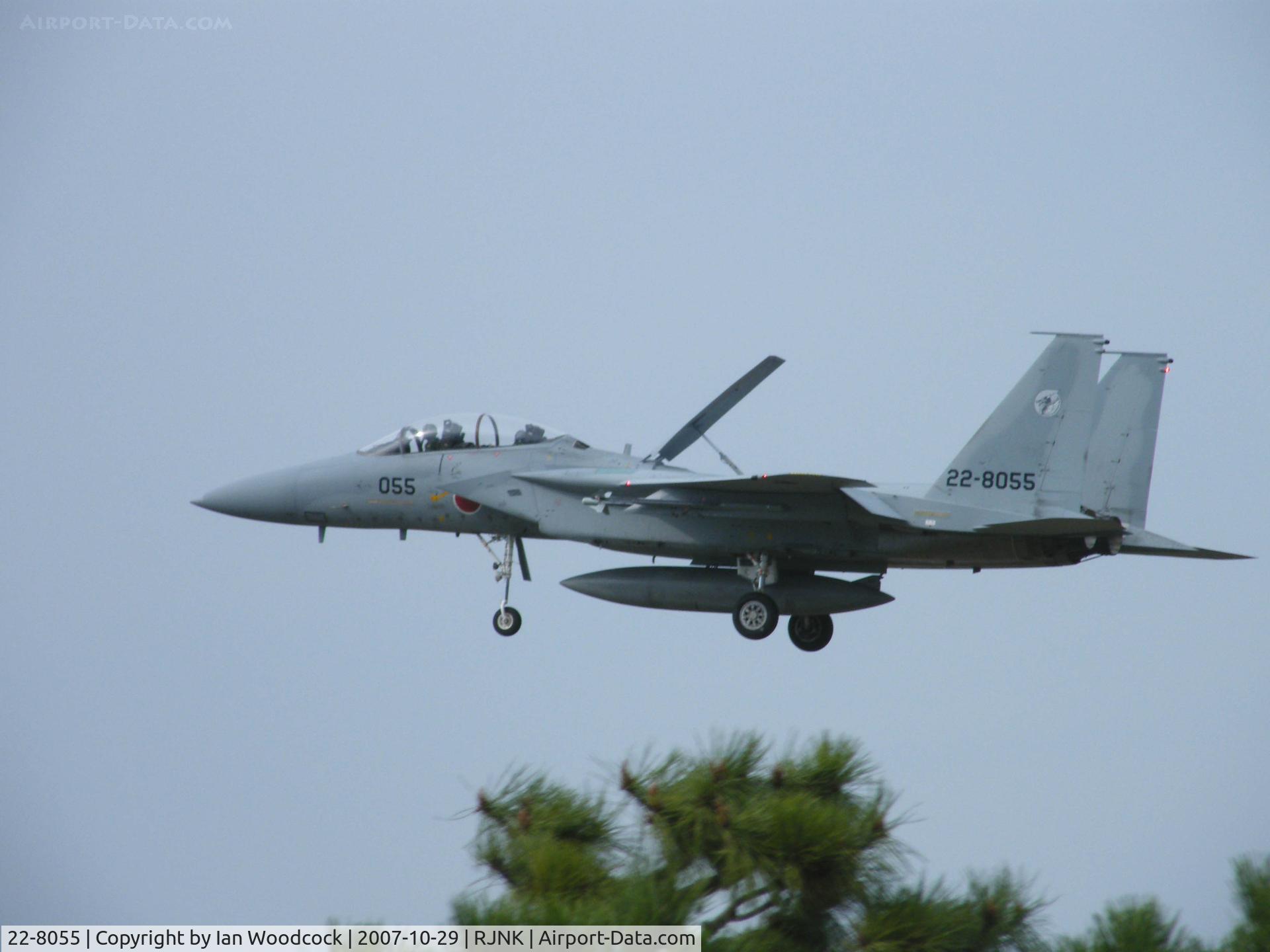 22-8055, McDonnell Douglas F-15DJ Eagle C/N 718/005, F-15J/Komatsu