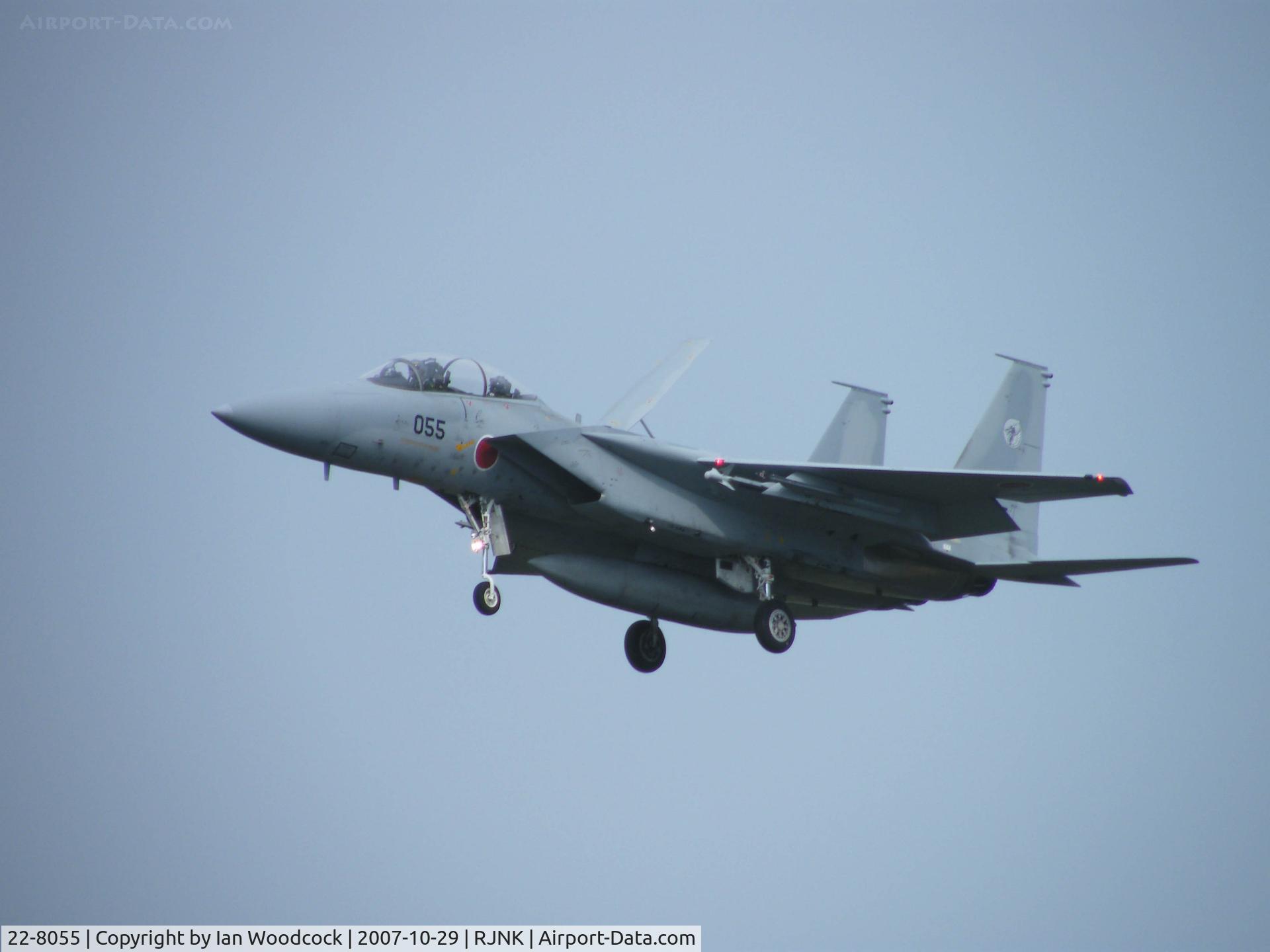 22-8055, McDonnell Douglas F-15DJ Eagle C/N 718/005, F-15J/Komatsu