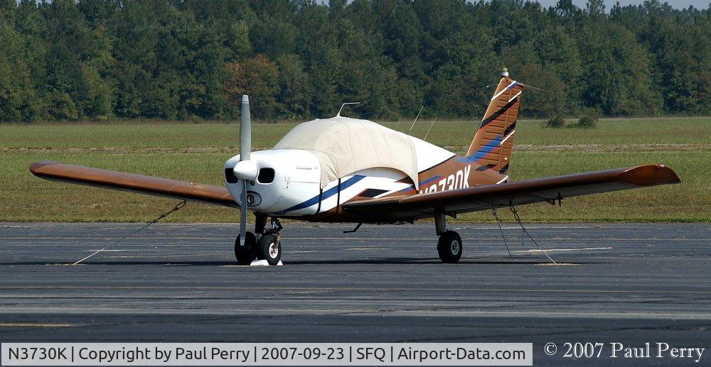 N3730K, 1967 Piper PA-28-140 C/N 28-23708, At home now, resident at SFQ as of late