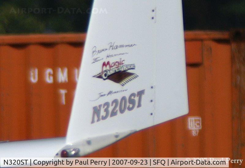 N320ST, 2006 Rutan Long-EZ C/N 1741, Magic Carpet Ride, an apt appelation