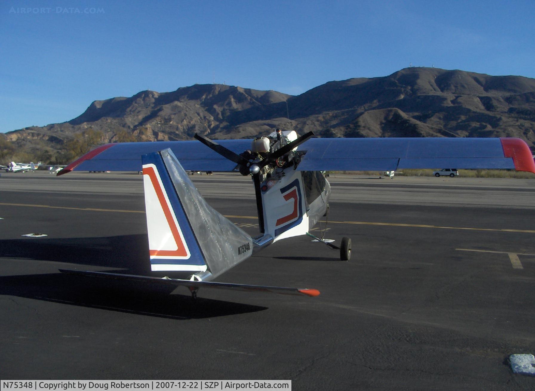 N75348, Titan Tornado C/N T97503COHK0251, 2007 Galeana TITAN TORNADO, unknown Rotax, E drive reduction gear, single place all metal Experimental class Ultralight-tailwheel rest, conventional tri-gear