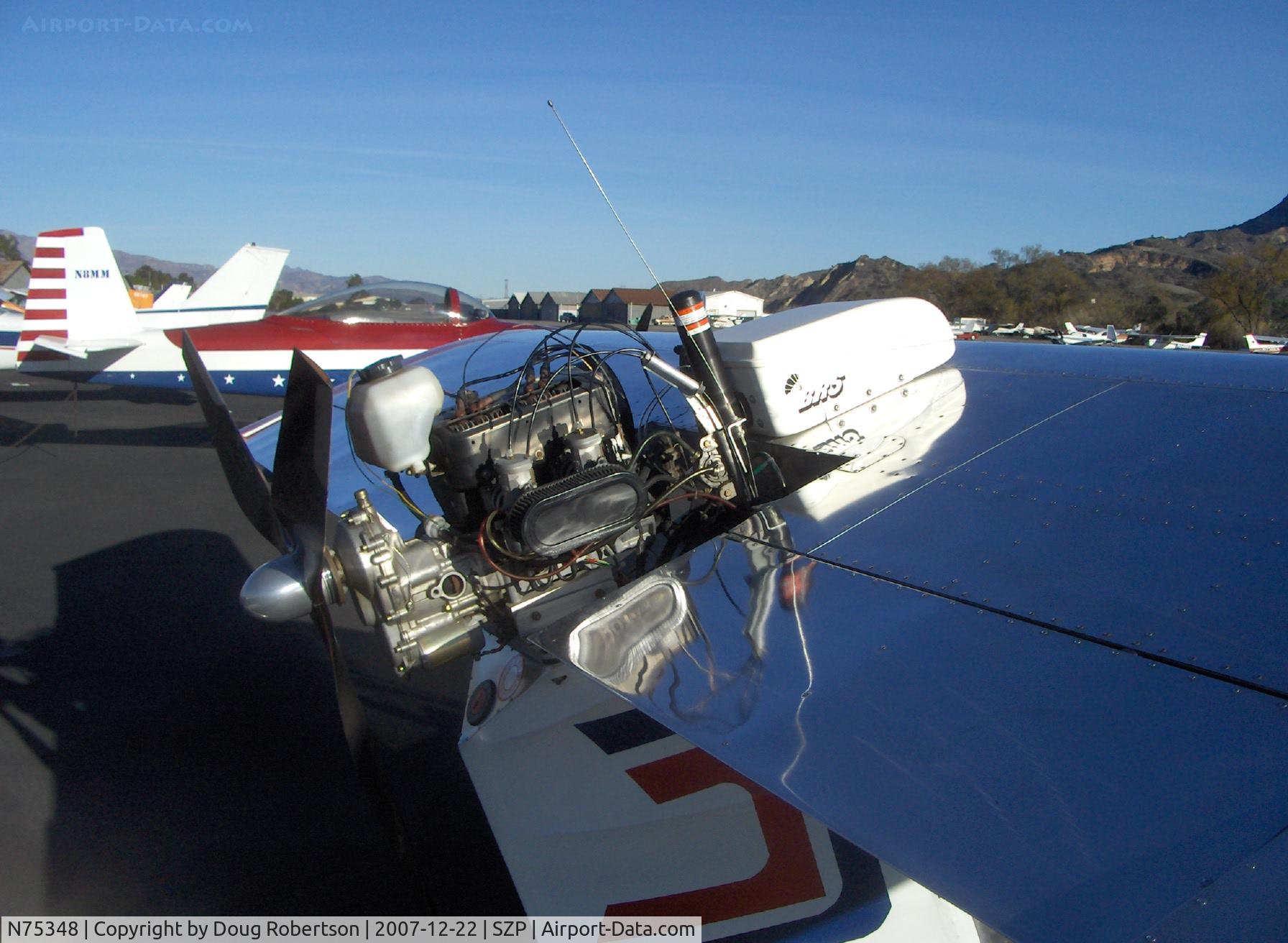 N75348, Titan Tornado C/N T97503COHK0251, 2007 Galeana TITAN TORNADO, unknown Rotax with tri-blade pusher prop, E drive reduction gear, single place Experimental class all metal Ultralight