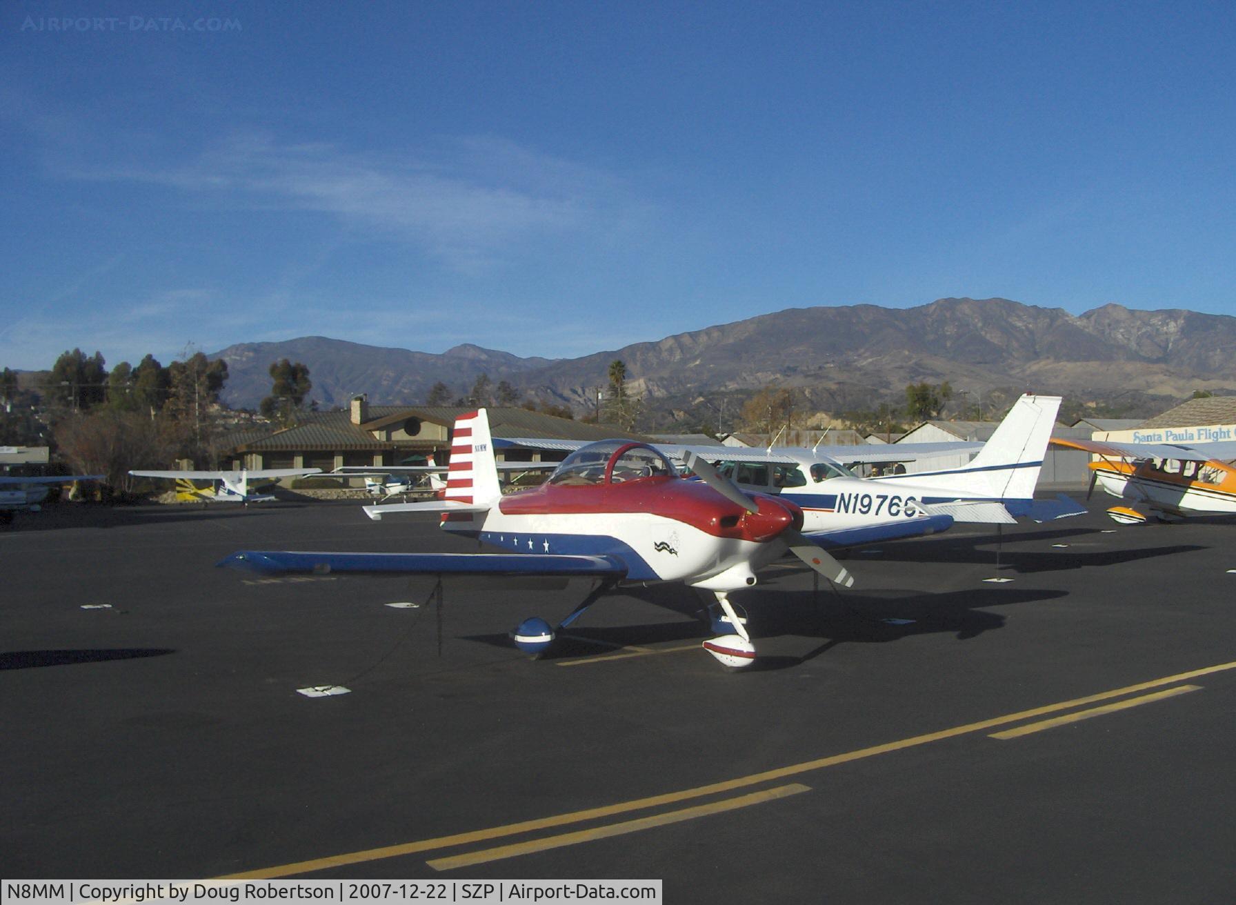 N8MM, 2003 Vans RV-8A C/N 81577, 2003 Shablow VAN's RV-8A, Lycoming O-360-A1A 180 Hp