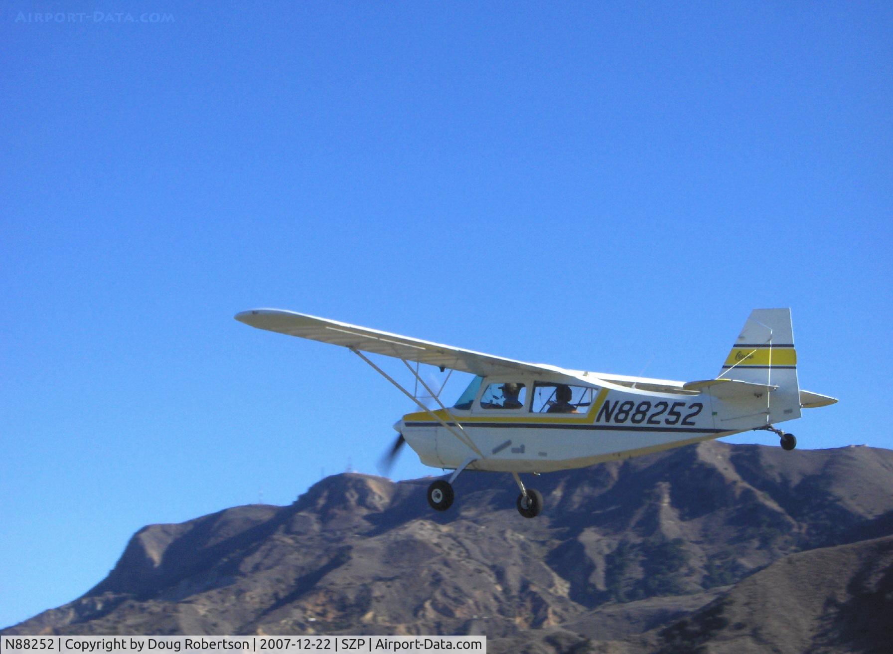 N88252, 1974 Bellanca 7GCBC Citabria C/N 749-74, 1974 Bellanca 7GCBC CITABRIA, Lycoming O-320-A2B 150 Hp, Multiple certification, takeoff climb Rwy 04
