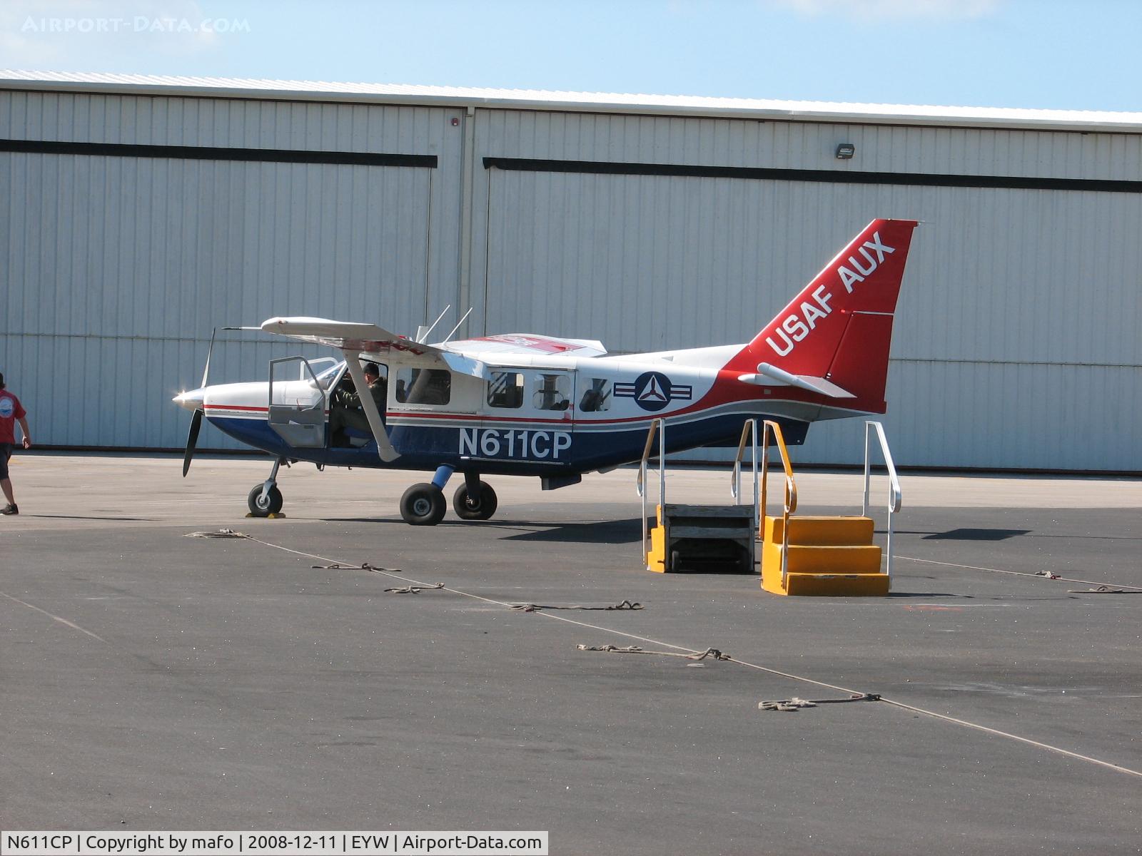 N611CP, Gippsland GA-8 Airvan C/N GA8-04-058, Plane just landed at Key West International