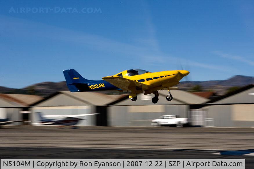 N5104M, 1991 Lancair 360 C/N 605-320-351FB, Lancair 360