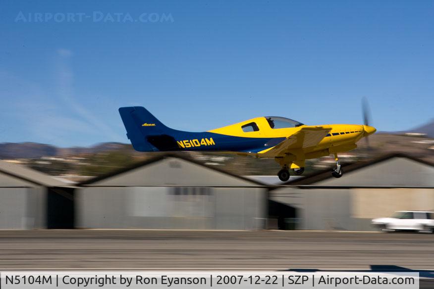 N5104M, 1991 Lancair 360 C/N 605-320-351FB, Lancair 360