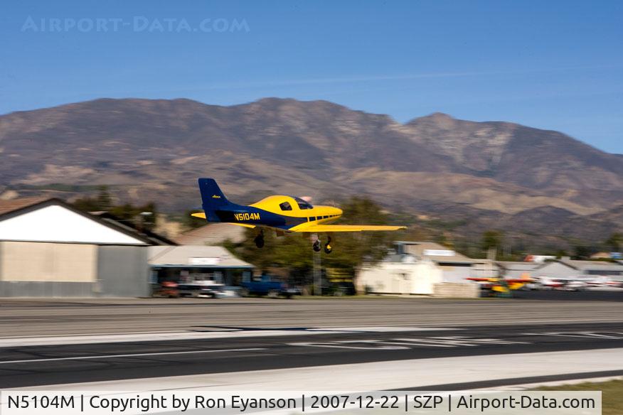 N5104M, 1991 Lancair 360 C/N 605-320-351FB, Lancair 360