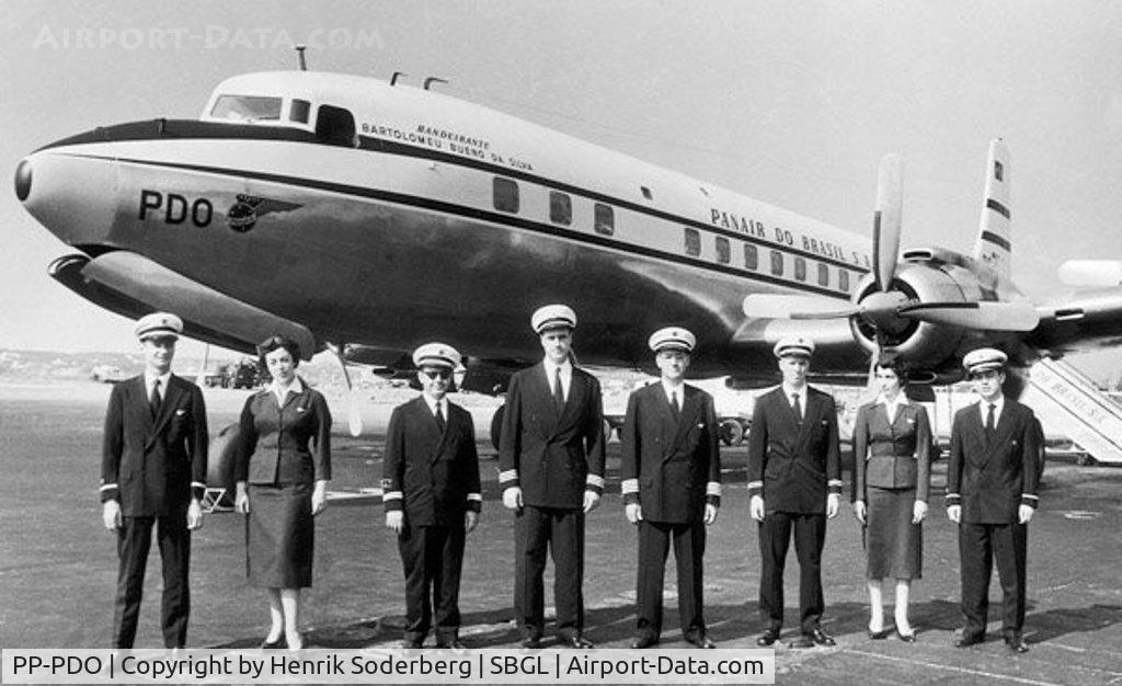 PP-PDO, 1957 Douglas DC-7C Seven Seas Seven Seas C/N 44872/643, Panair do Brasil