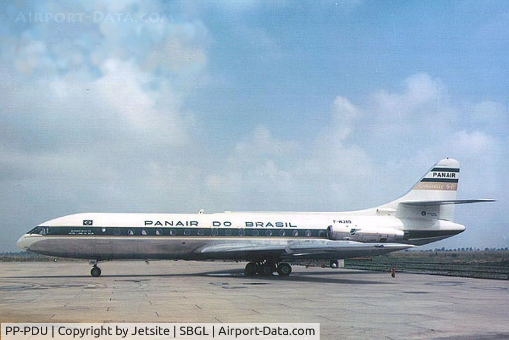 PP-PDU, 1961 Sud Aviation SE-210 Caravelle VI-R C/N 118/117, Panair do Brasil