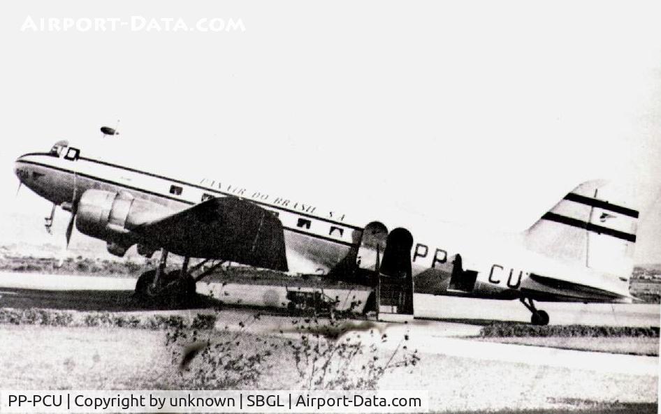 PP-PCU, 1950 Douglas C-47B Skytrain C/N 14827/26272, Panair do Brasil