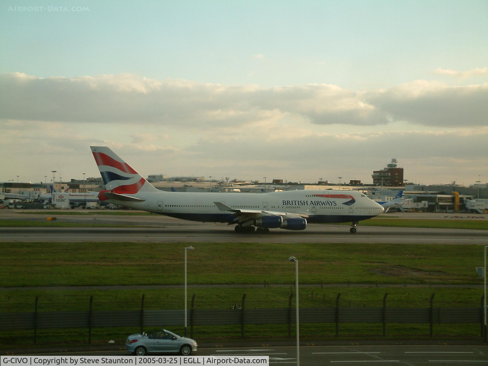 G-CIVO, 1997 Boeing 747-436 C/N 28849, Taken at Heathrow Airport March 2005