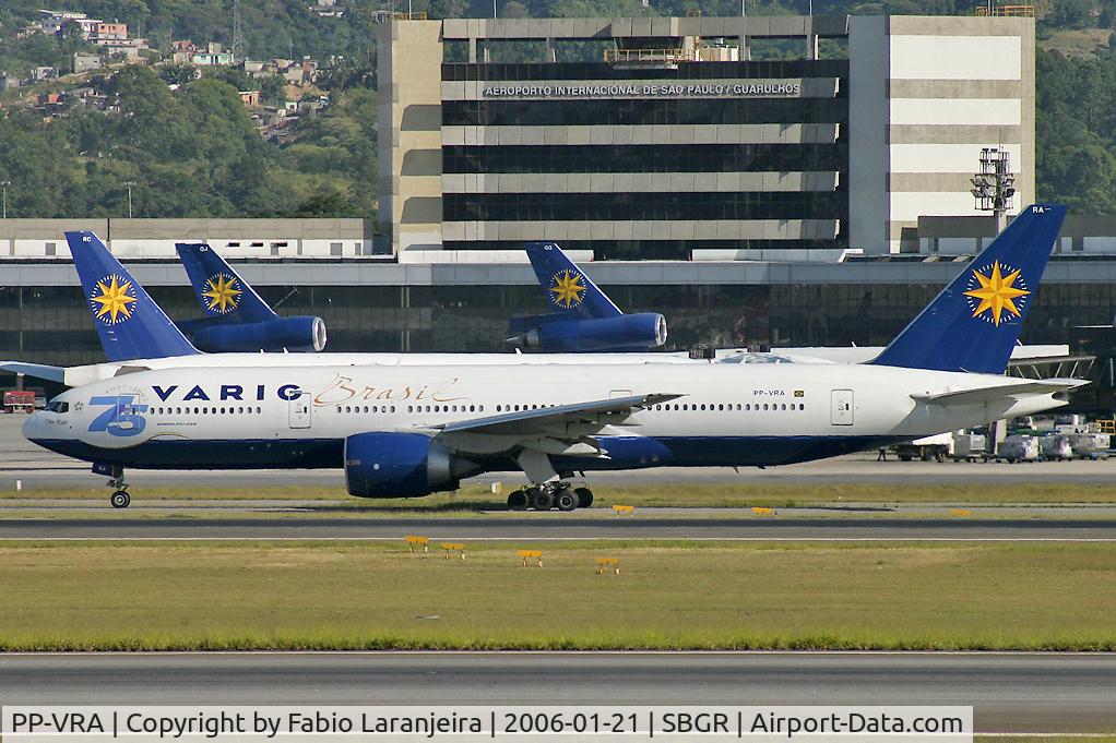 PP-VRA, 2001 Boeing 777-2Q8 C/N 28689, VARIG