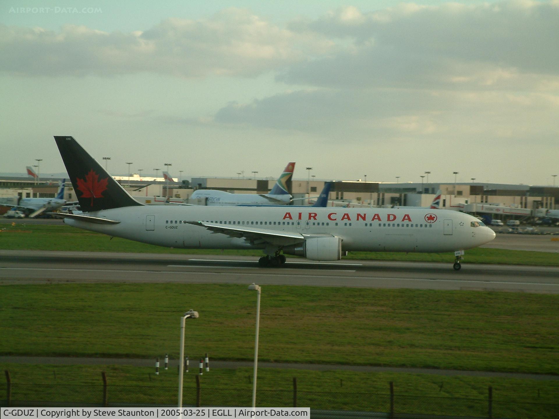 C-GDUZ, 1991 Boeing 767-38E C/N 25347, Taken at Heathrow Airport March 2005