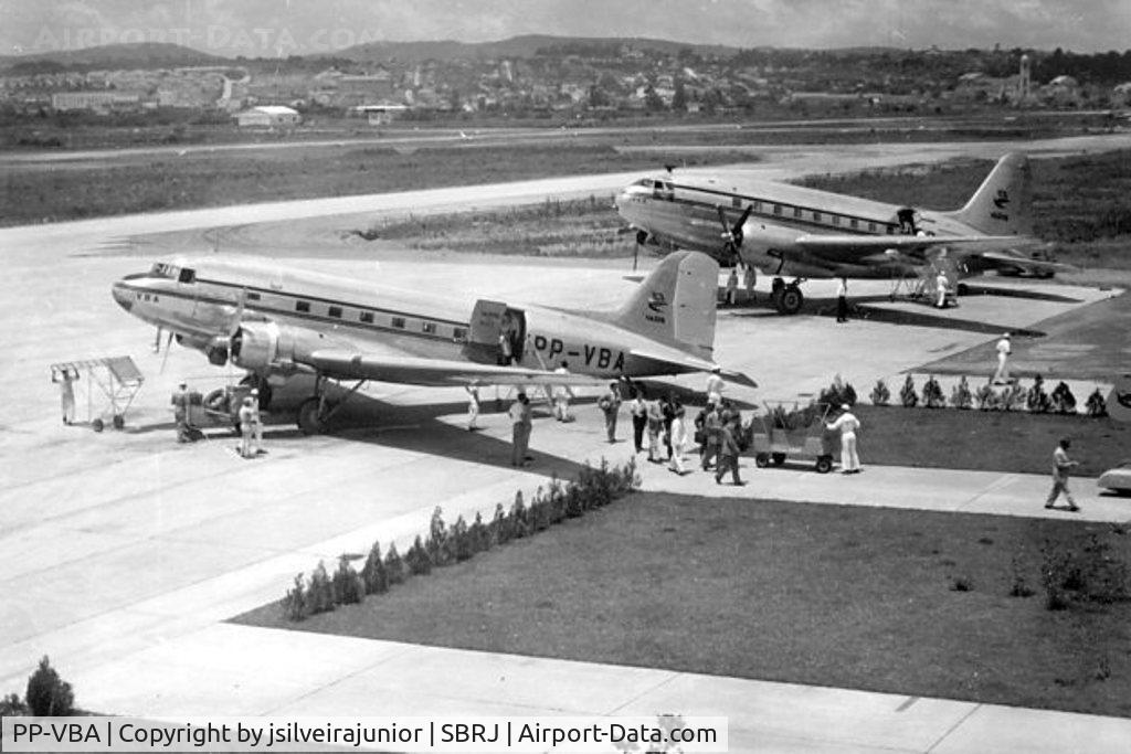 PP-VBA, 1944 Douglas C-47B Skytrain C/N 26183, VARIG, ex Panair do Brasil (PP-PBY)