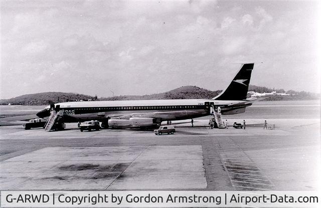 G-ARWD, 1962 Boeing 707-465 C/N 18372, BOAC