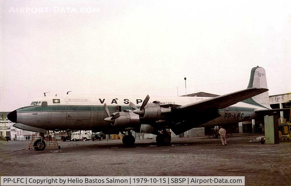 PP-LFC, 1958 Douglas DC-6A/C C/N 45529, VASP, ex Panair do Brasil