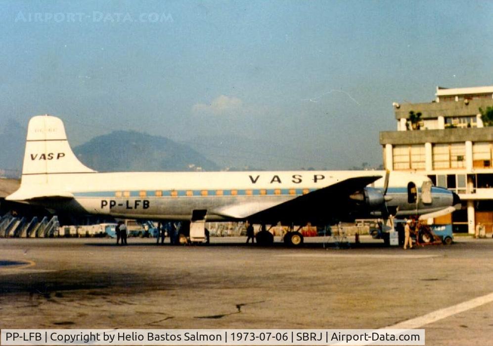 PP-LFB, 1958 Douglas DC-6B C/N 45528/1027, VASP, ex Panair do Brasil