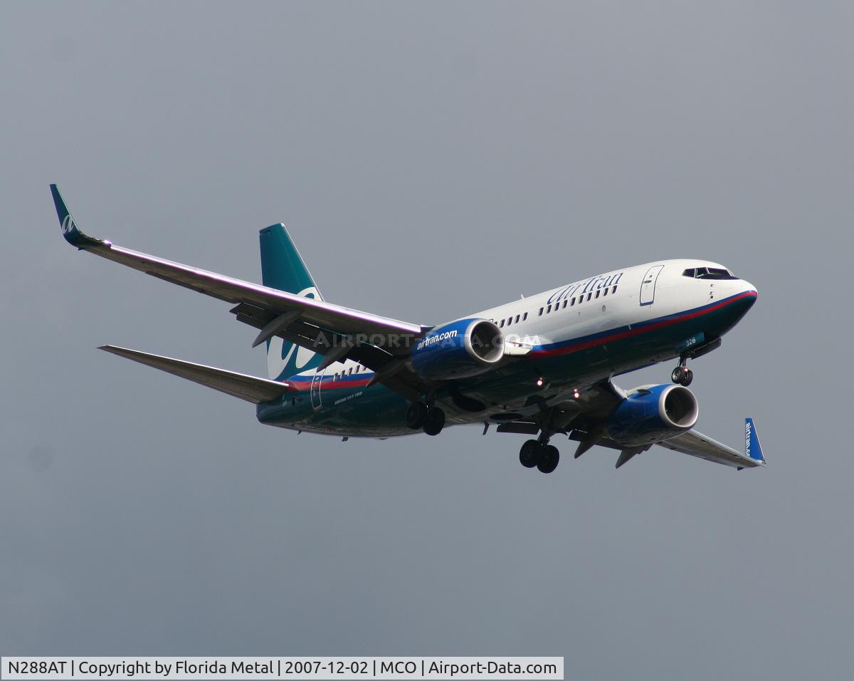 N288AT, 2006 Boeing 737-7BD C/N 33924, Air Tran