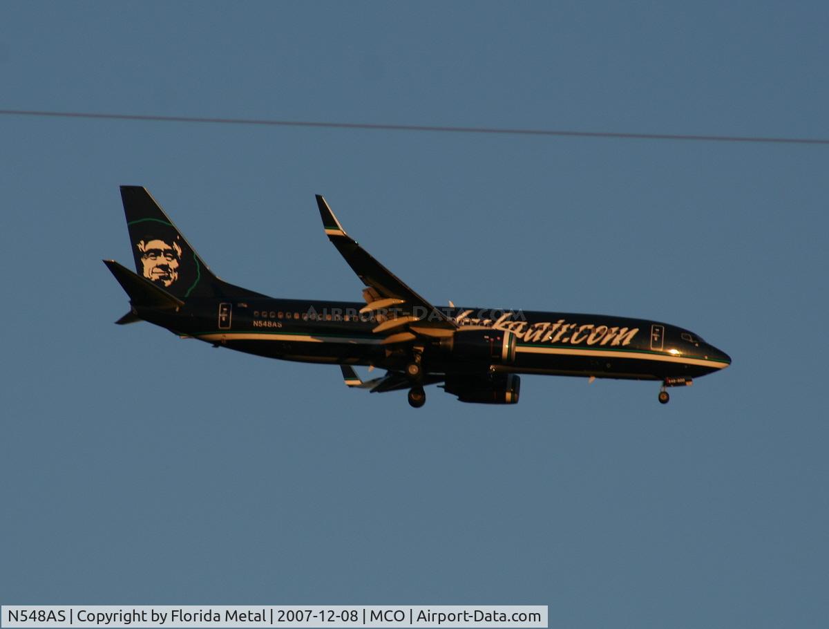 N548AS, 2005 Boeing 737-890 C/N 30020, Alaska.com