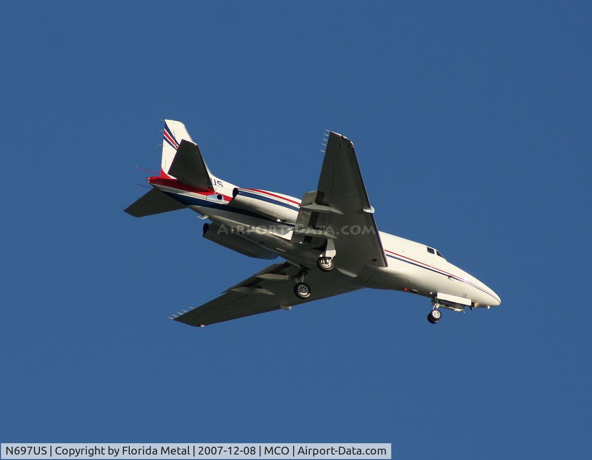 N697US, 1980 Rockwell International NA-265-65 Sabreliner 65 C/N 465-49, United Space Alliance