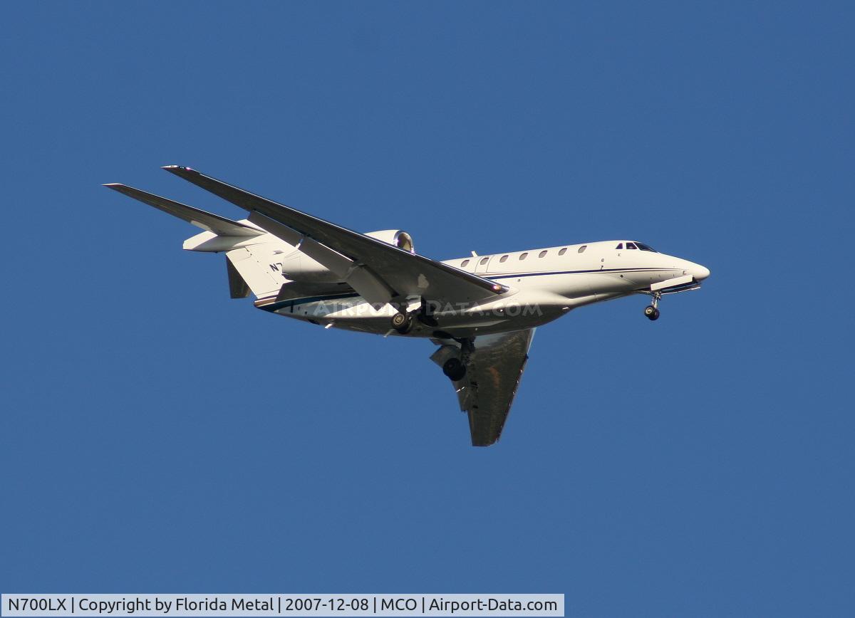 N700LX, 1998 Cessna 750 Citation X C/N 750-0038, Citation X