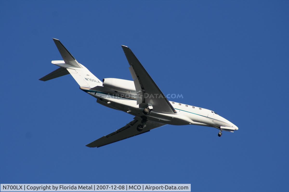 N700LX, 1998 Cessna 750 Citation X C/N 750-0038, Citation X