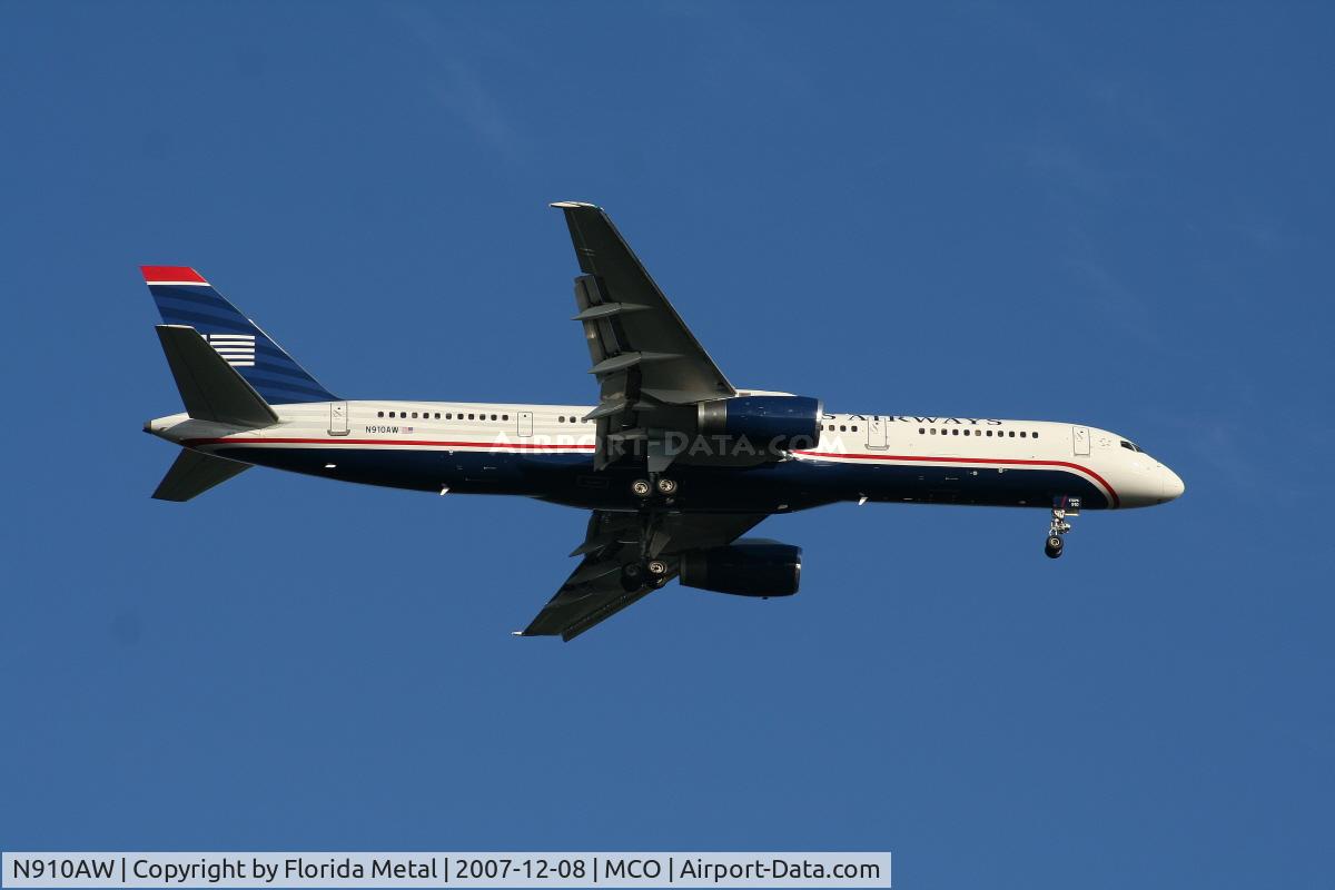 N910AW, 1989 Boeing 757-2G7 C/N 24523, US Airways