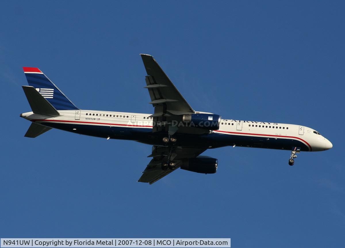 N941UW, 1995 Boeing 757-2B7 C/N 27806, US Airways